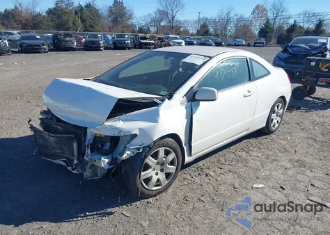 2010 Honda Civic Lx z USA, uszkodzony, nr VIN 2HGFG1B62AH526092